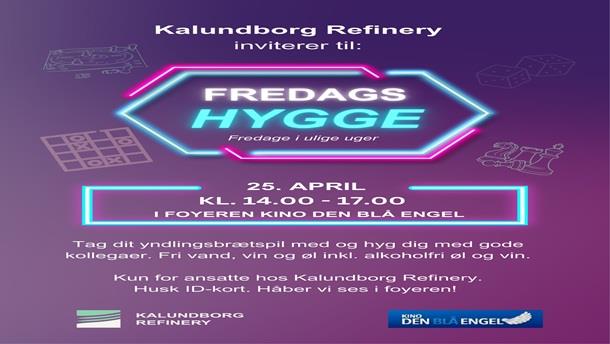 Fredags hygge Kalundborg Refinery